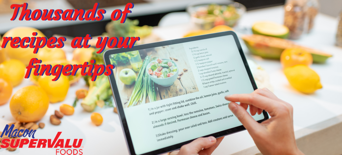 Thousands of recipes at your fingertips!